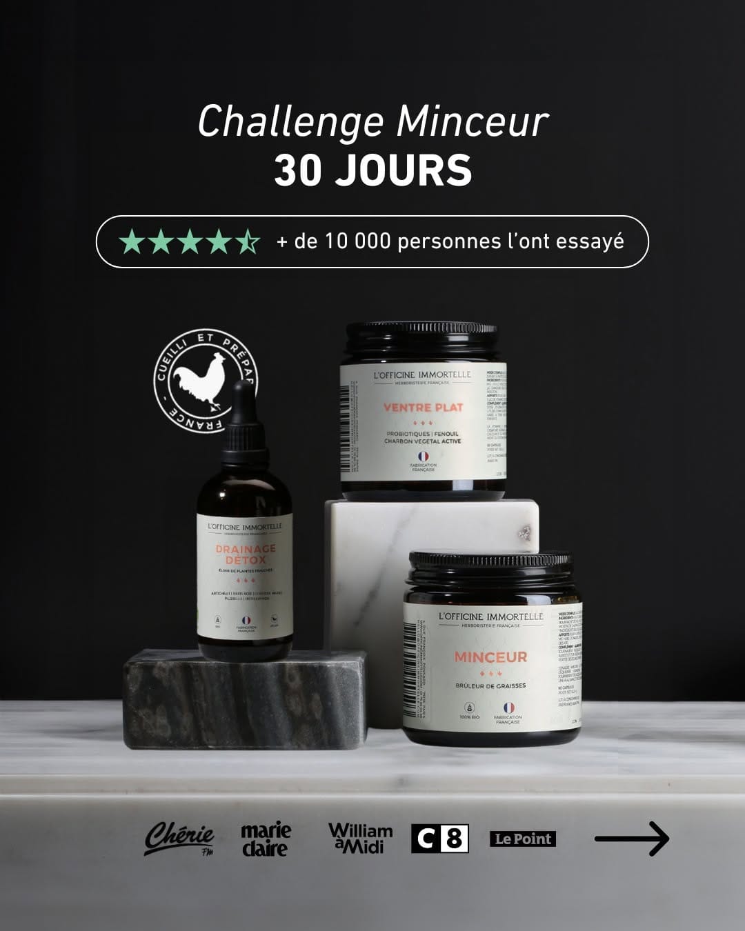 Post 8 by L'Officine Immortelle · Herboristerie Française on Instagram (carousel)