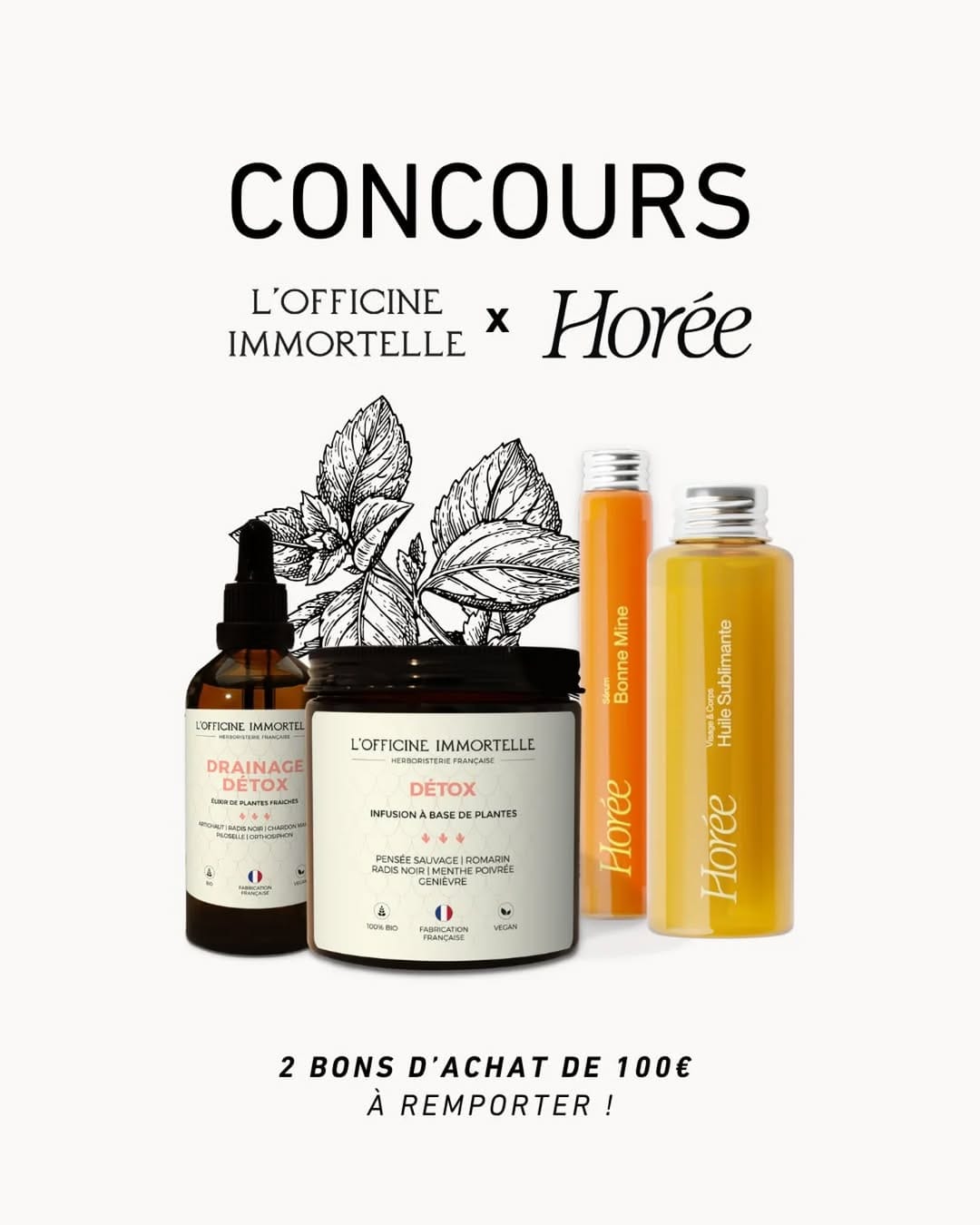 Post 4 by L'Officine Immortelle · Herboristerie Française on Instagram (image)