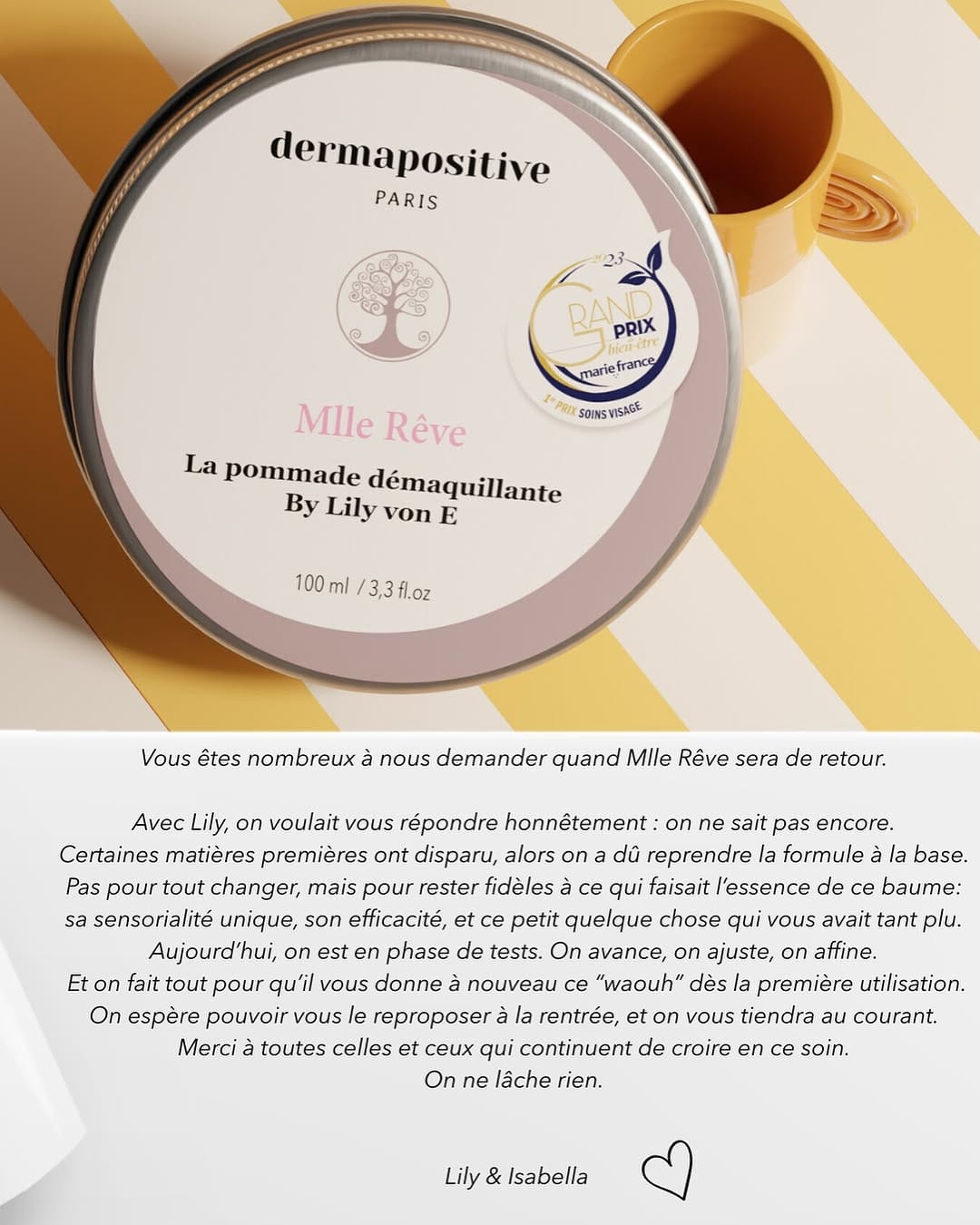 Post 4 by dermapositive | Cosmétiques mindfulness Made in France 🇫🇷🌿 on Instagram (image)