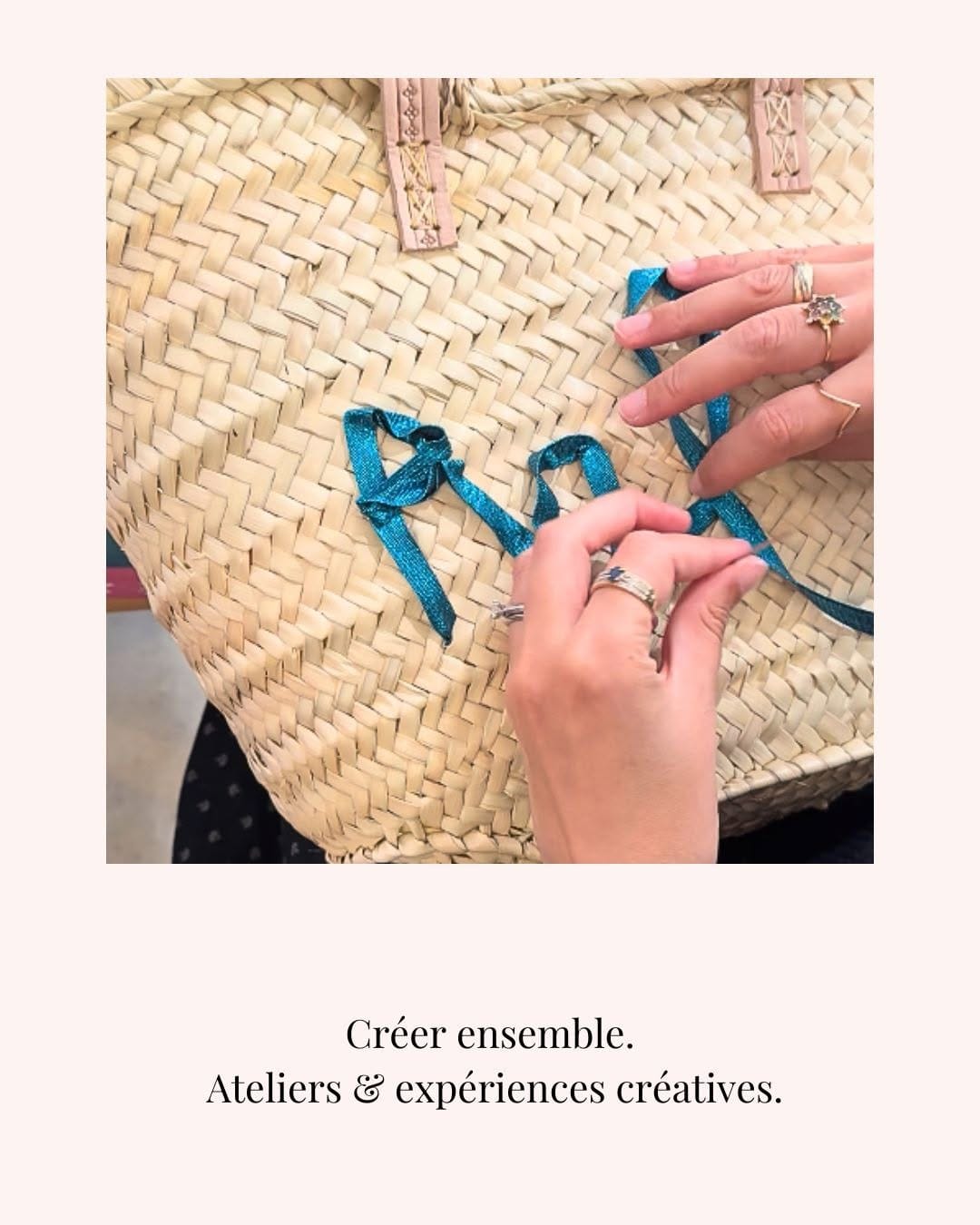 Post 3 by Bijoux de sac & Paniers personnalisés • Maud Fourier Paris on Instagram (carousel)