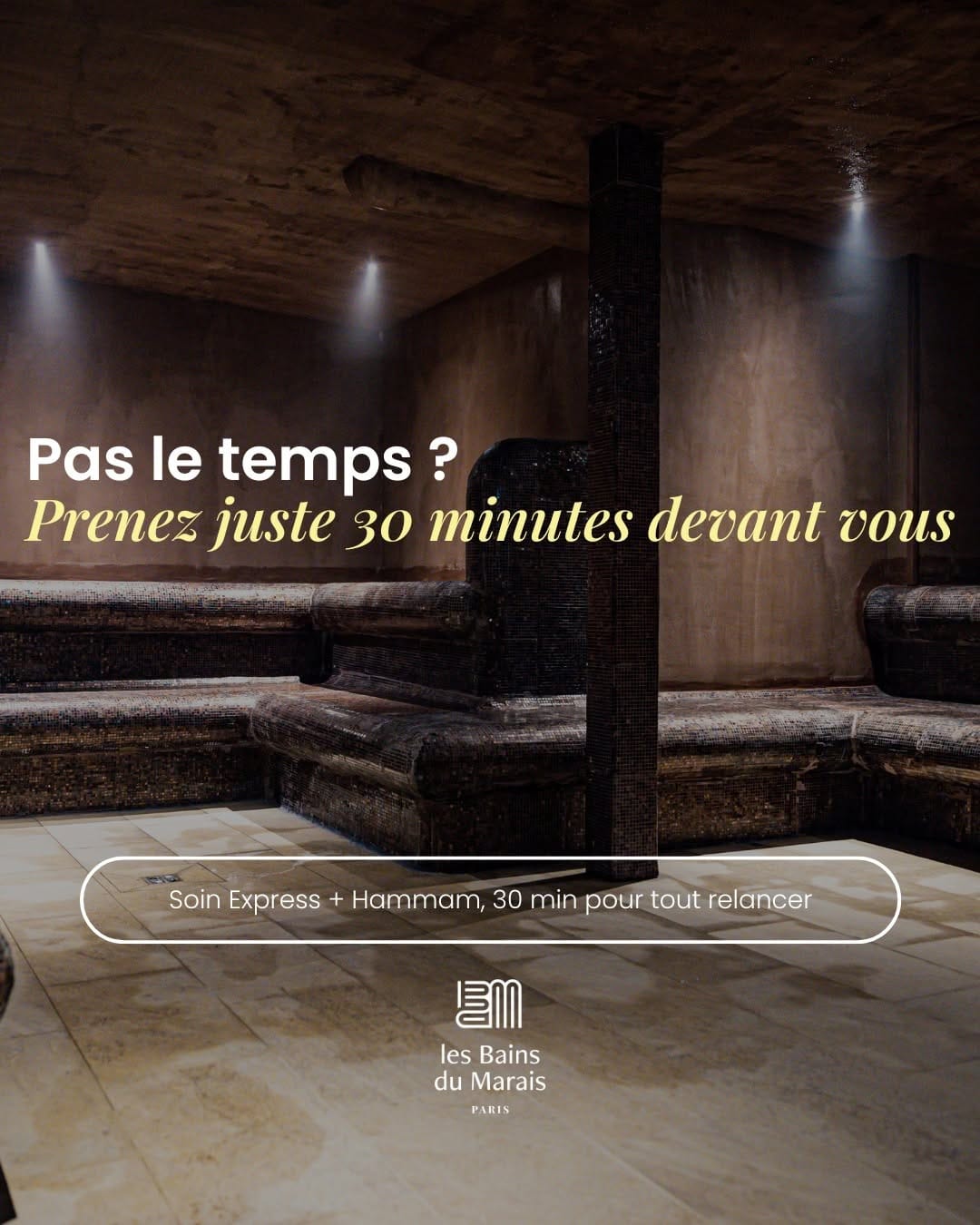 Post 6 by Les Bains Du Marais PARIS on Instagram (image)