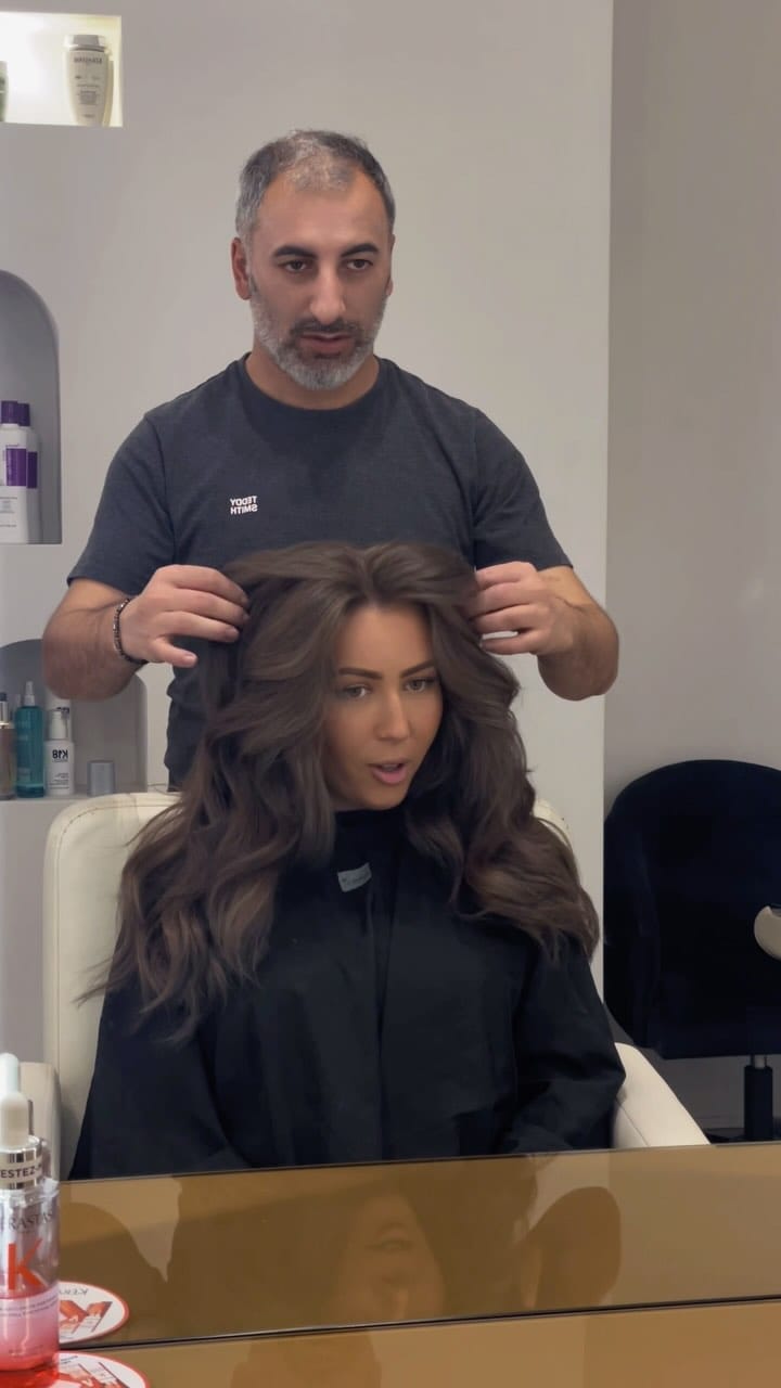 Post 3 by salon de coiffure cannes on Instagram (video)