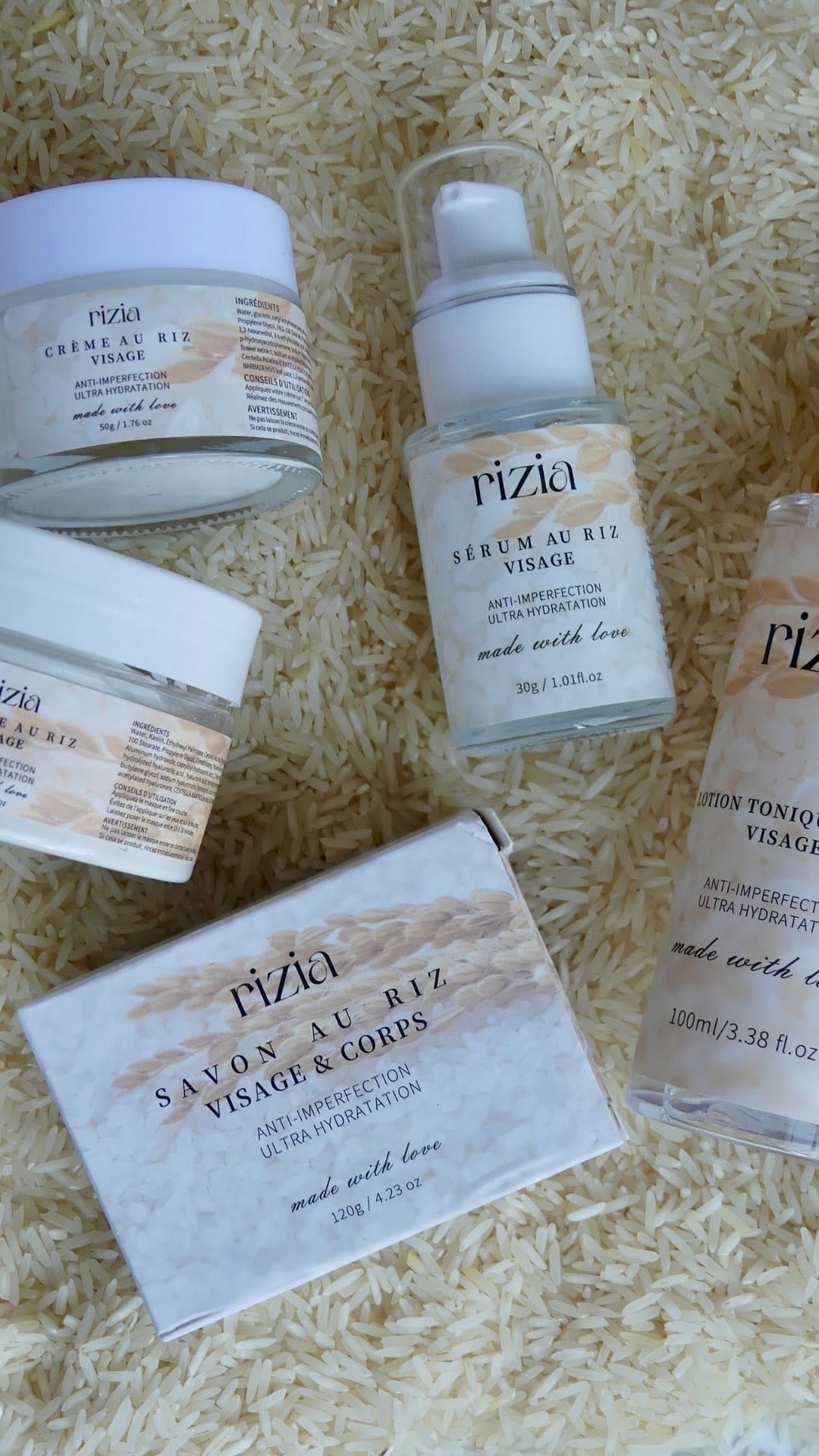 Post 1 by Rizia I Skincare au riz 🌾🍚 on Instagram (video)