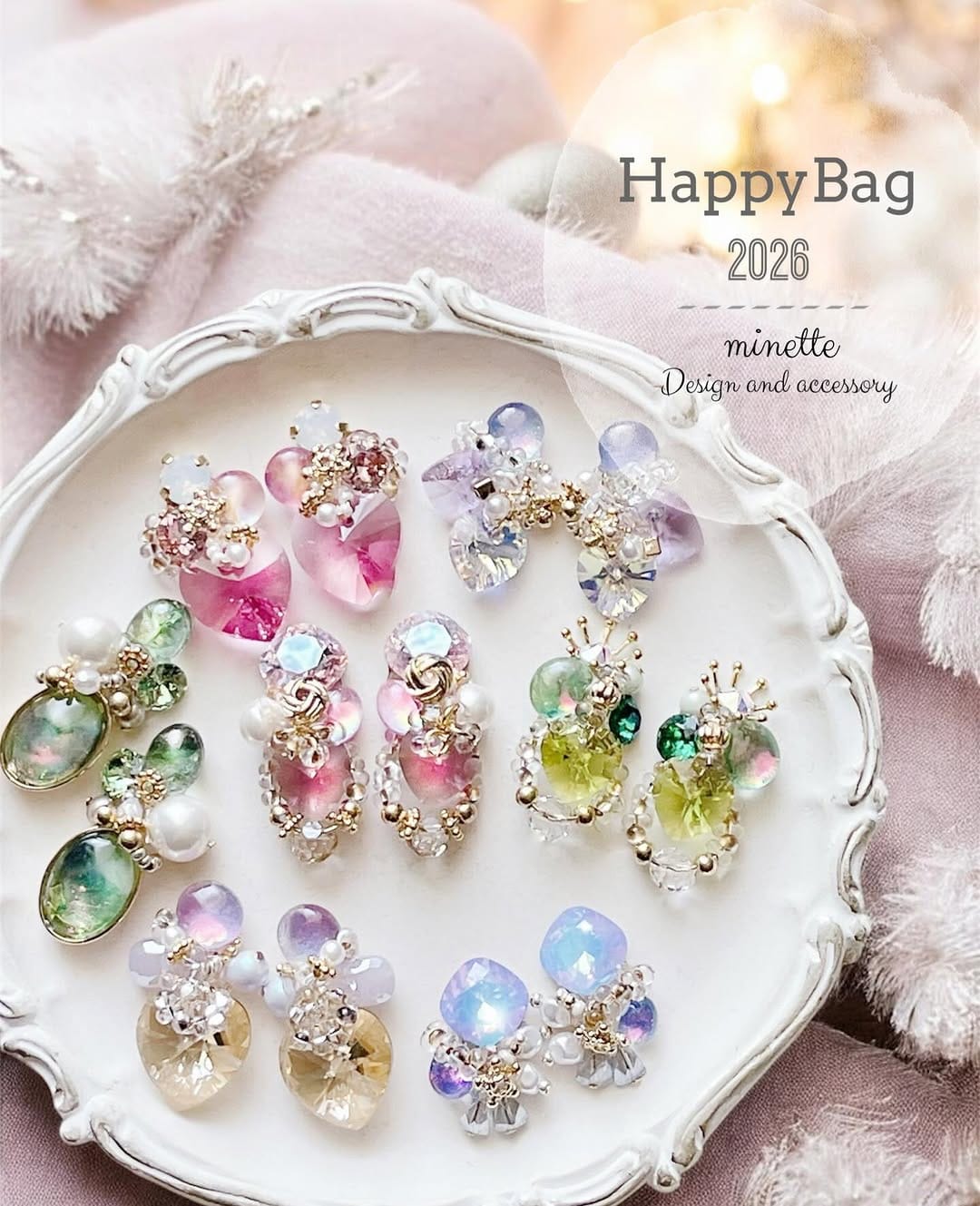 Post 10 by minette_ミネット　ハンドメイドアクセサリー on Instagram (carousel)