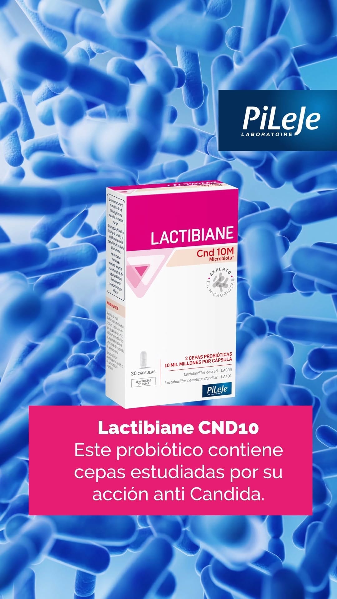 Post 1 by Probióticos  Lactibiane on Instagram (video)
