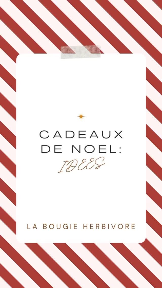 Post 6 by La Bougie Herbivore on Instagram (video)
