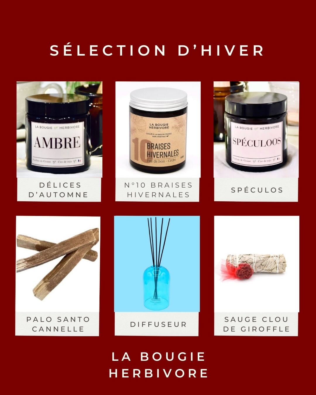 Post 1 by La Bougie Herbivore on Instagram (carousel)