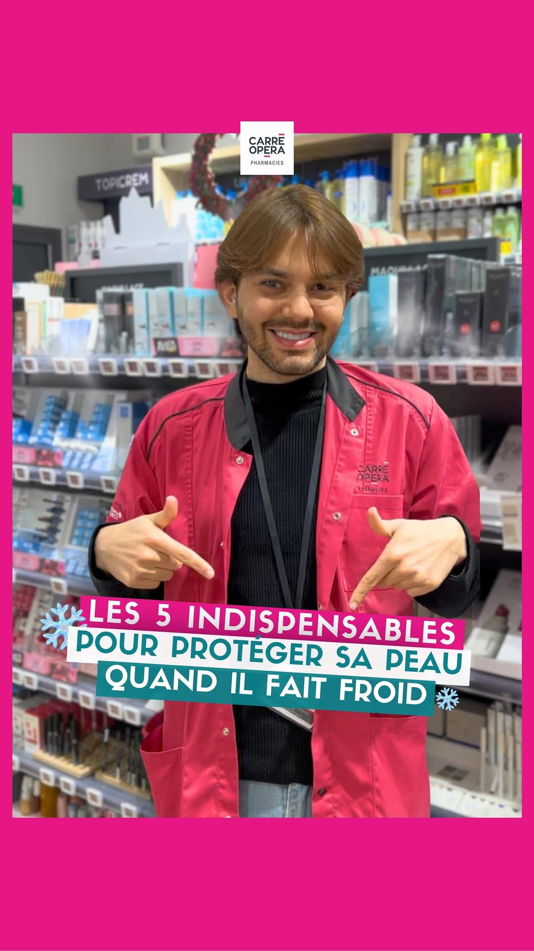 Post 8 by PHARMACIE CARRÉ OPÉRA | PARIS on Instagram (video)