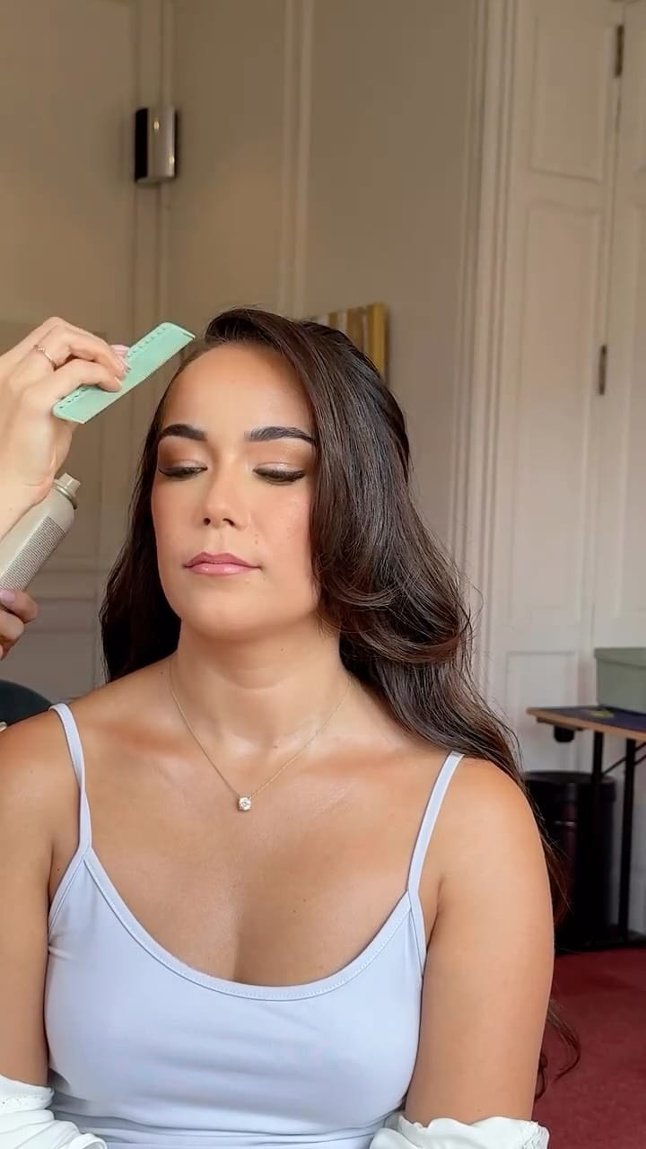 Post 4 by Angie Sierens | Bridal Makeup & Hair on Instagram (video)