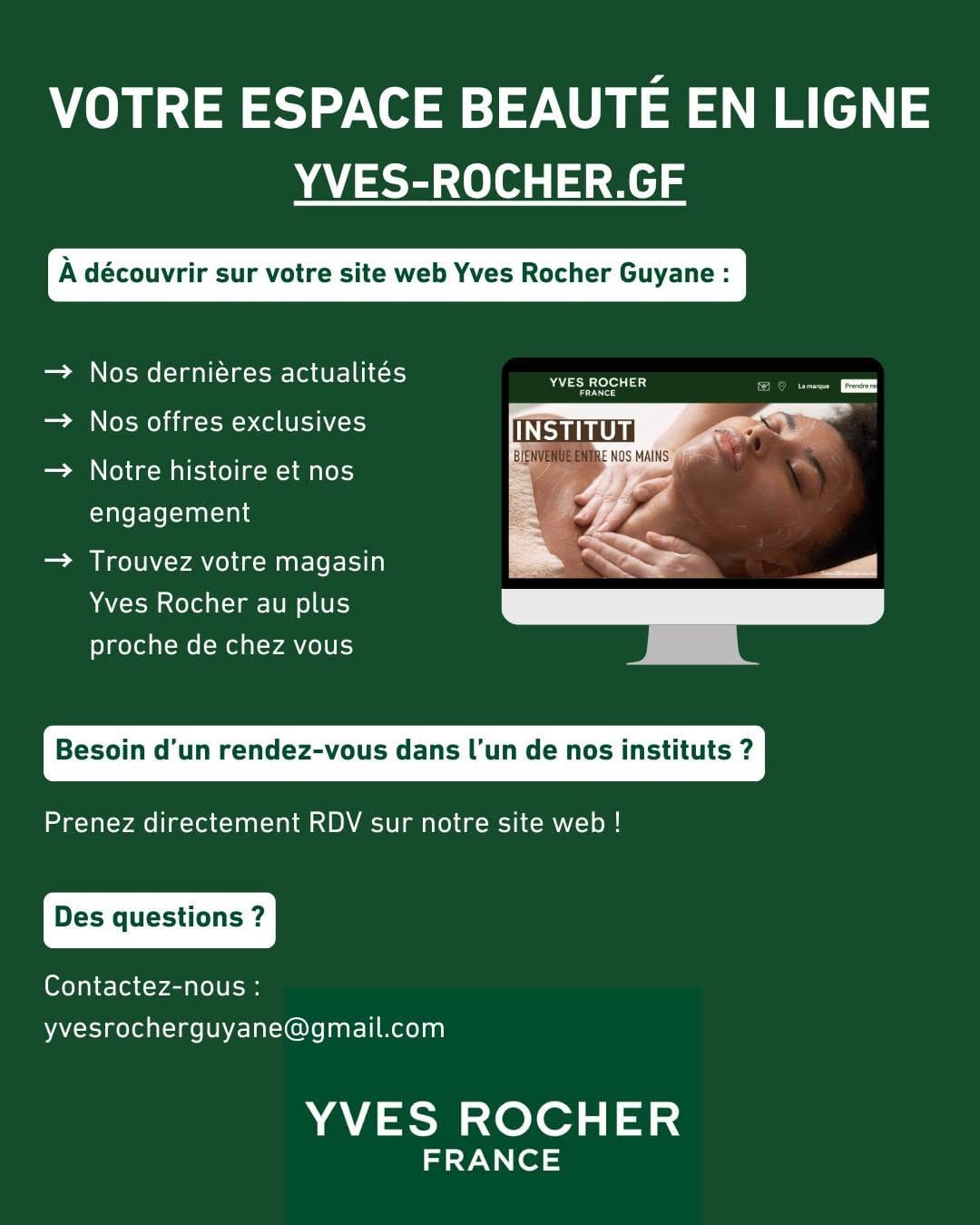 Post 2 by Yves Rocher Guyane on Instagram (image)