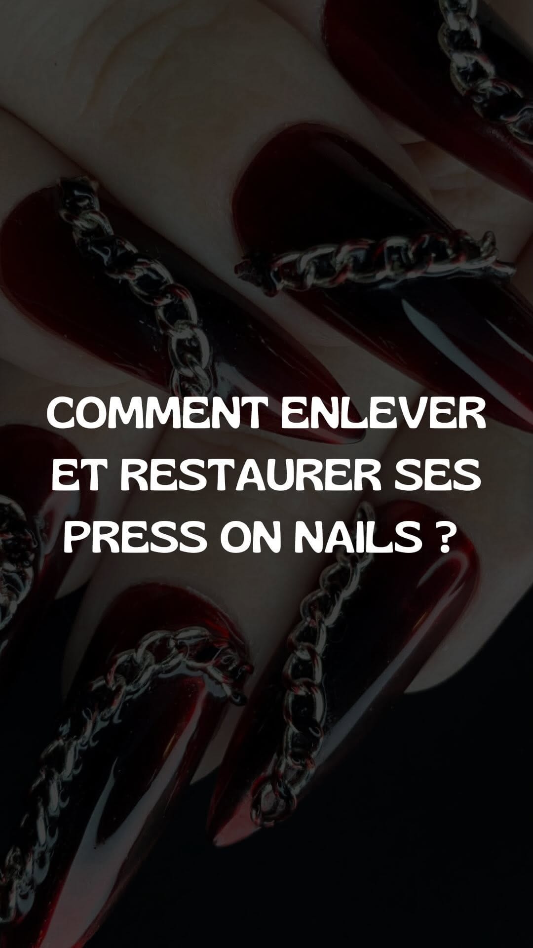 Post 9 by Press on nails | Faux ongles réutilisables | Access téléphone on Instagram (video)
