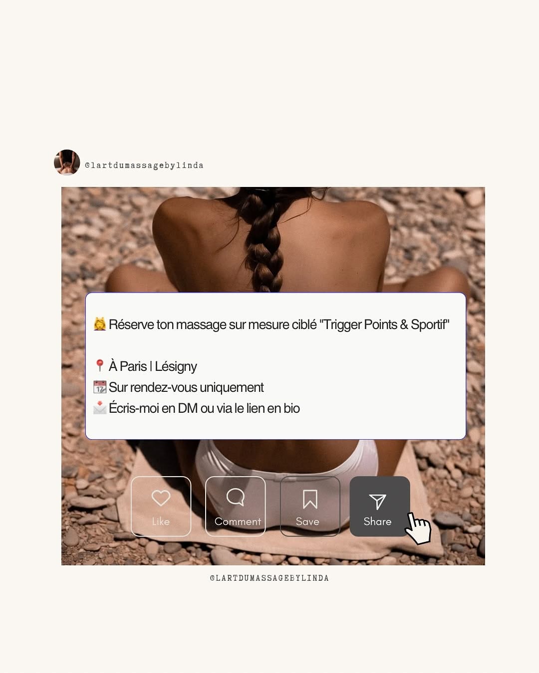 Post 6 by Linda Arlanda Masseuse Holistique - Luxe & Bien-être on Instagram (carousel)