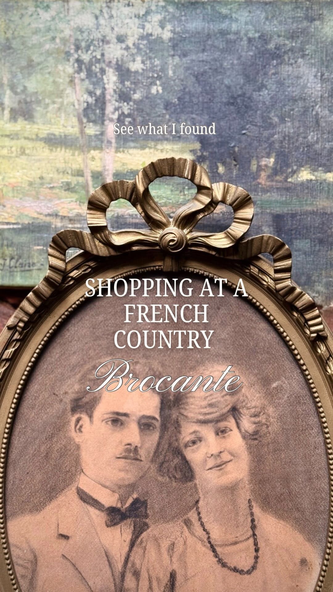 Post 4 by Helen Powell | French antiques & Paris fleamarkets on Instagram (video)