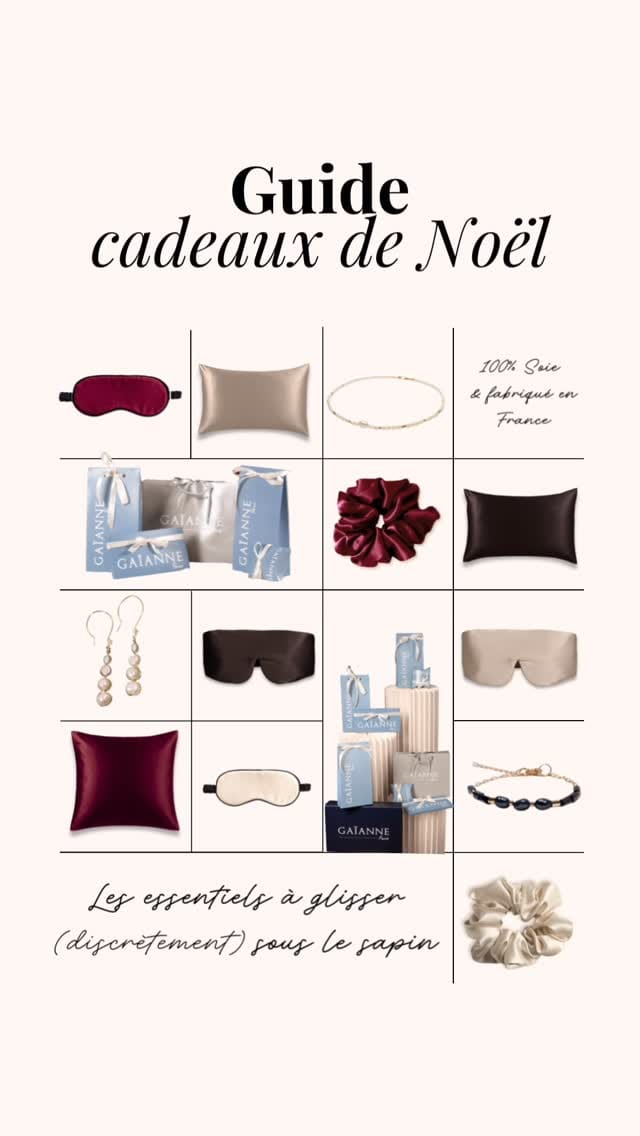 Post 6 by GAÏANNE • Produits en soie française on Instagram (video)