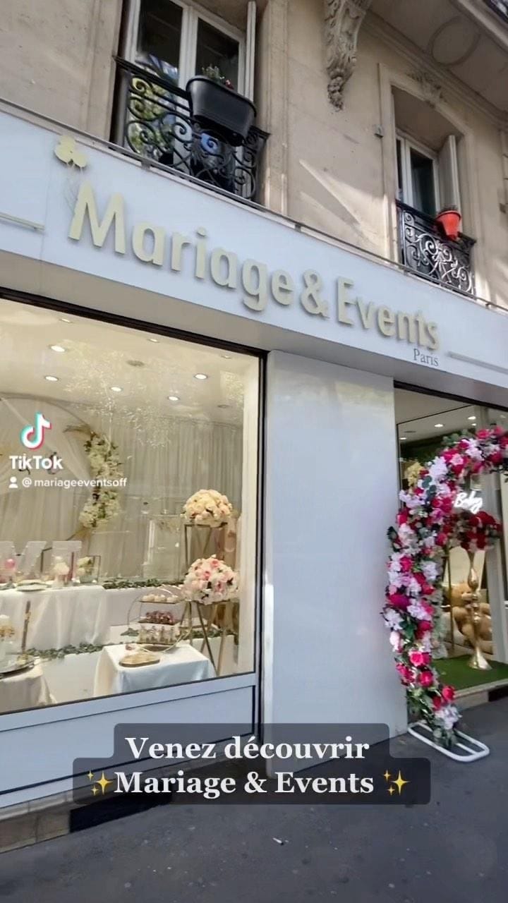 Post 8 by MARIAGE & EVENTS on Instagram (video)
