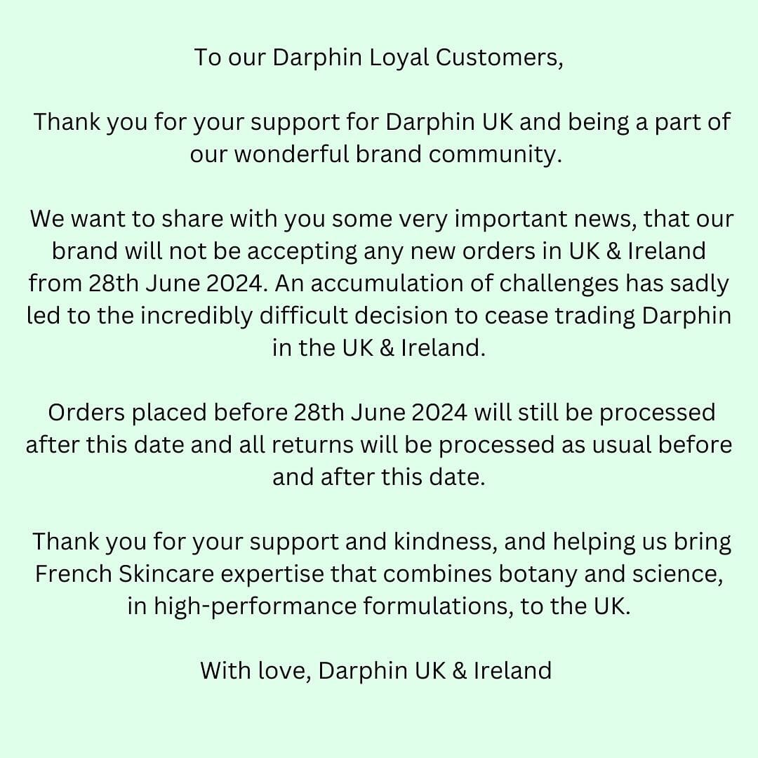Post 2 by Darphin UK on Instagram (image)