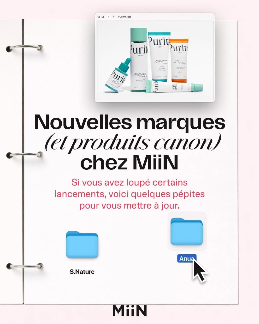 Post 7 by MiiN Cosmetics France on Instagram (carousel)