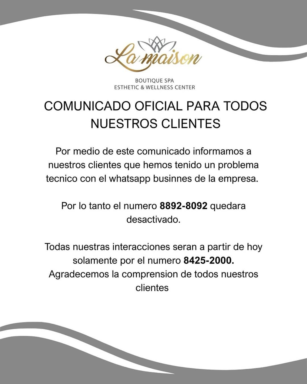 Post 10 by La Maison Spa on Instagram (image)