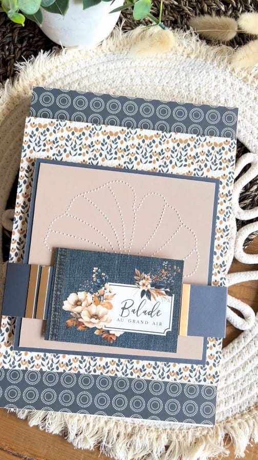 Post 3 by Florilèges Design | Scrapbooking - Carterie - DIY on Instagram (video)
