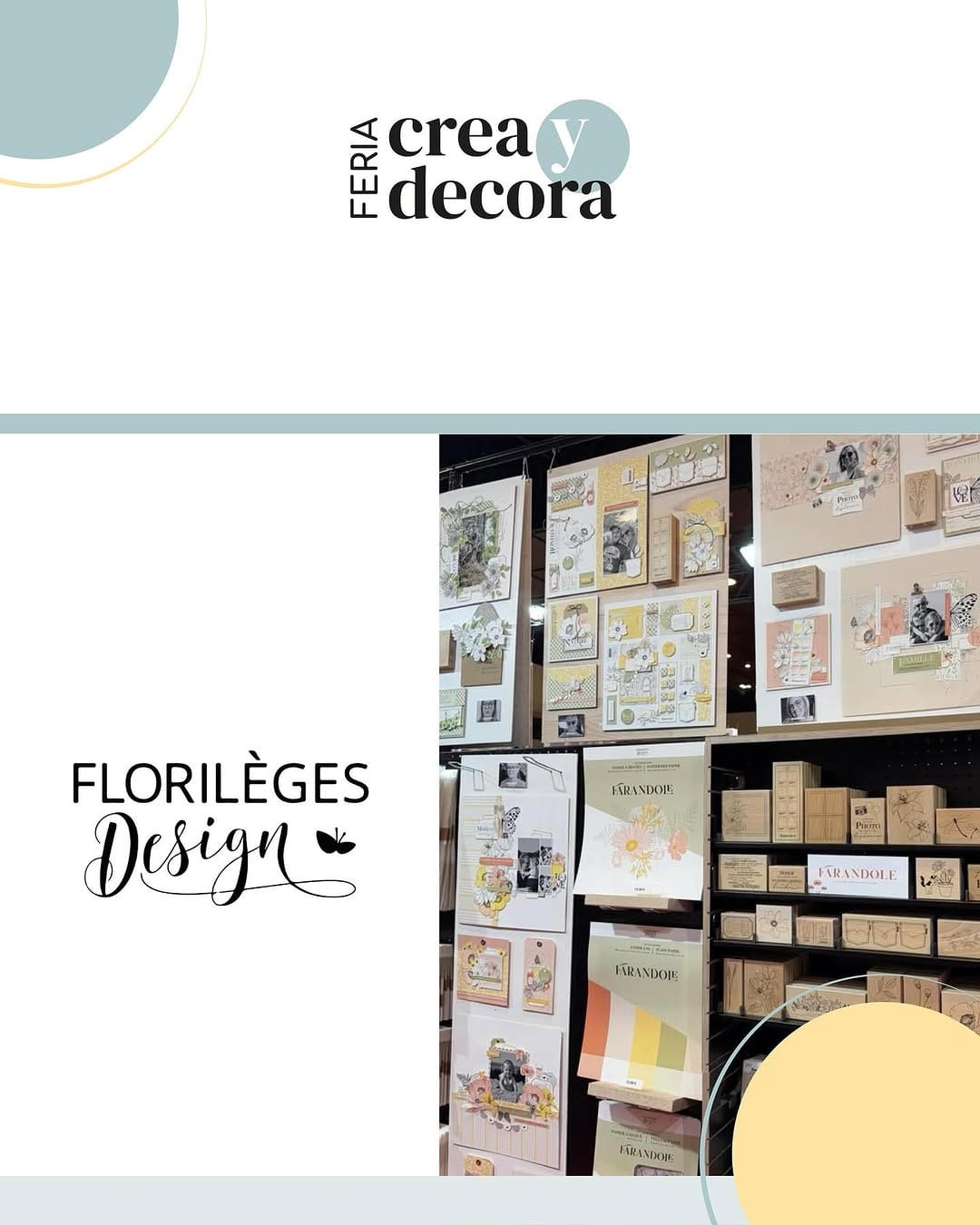 Post 8 by Florilèges Design | Scrapbooking - Carterie - DIY on Instagram (image)