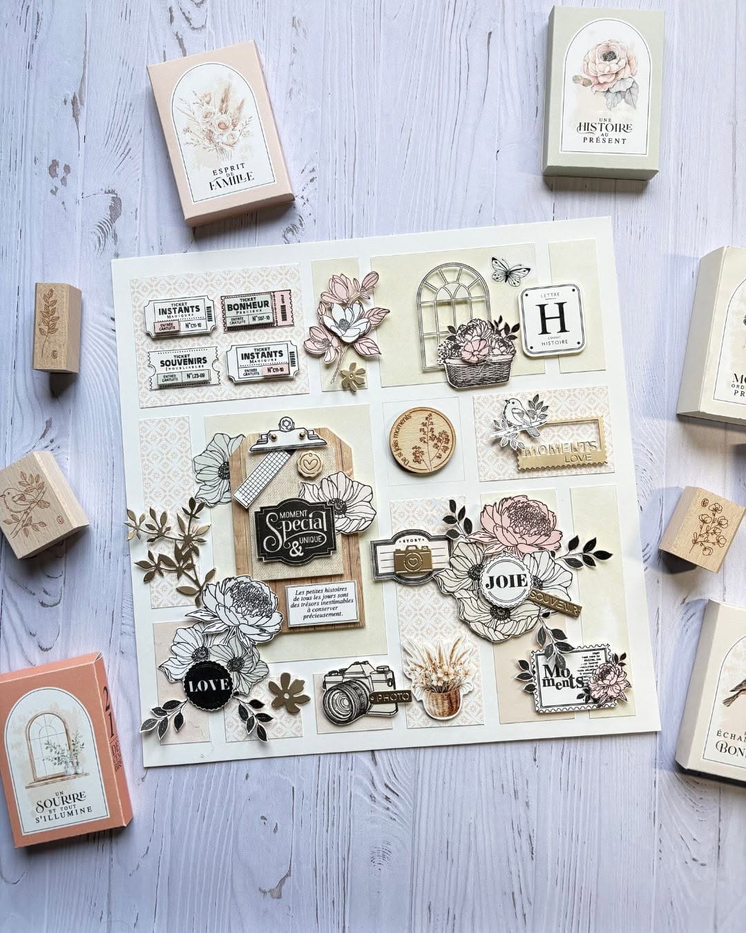 Post 5 by Florilèges Design | Scrapbooking - Carterie - DIY on Instagram (carousel)