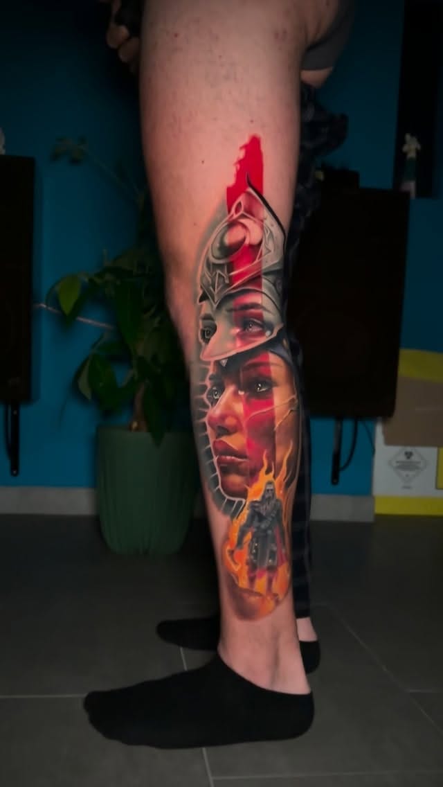 Post 2 by Ivan Keserovic | Tattoo Realism Torino on Instagram (video)