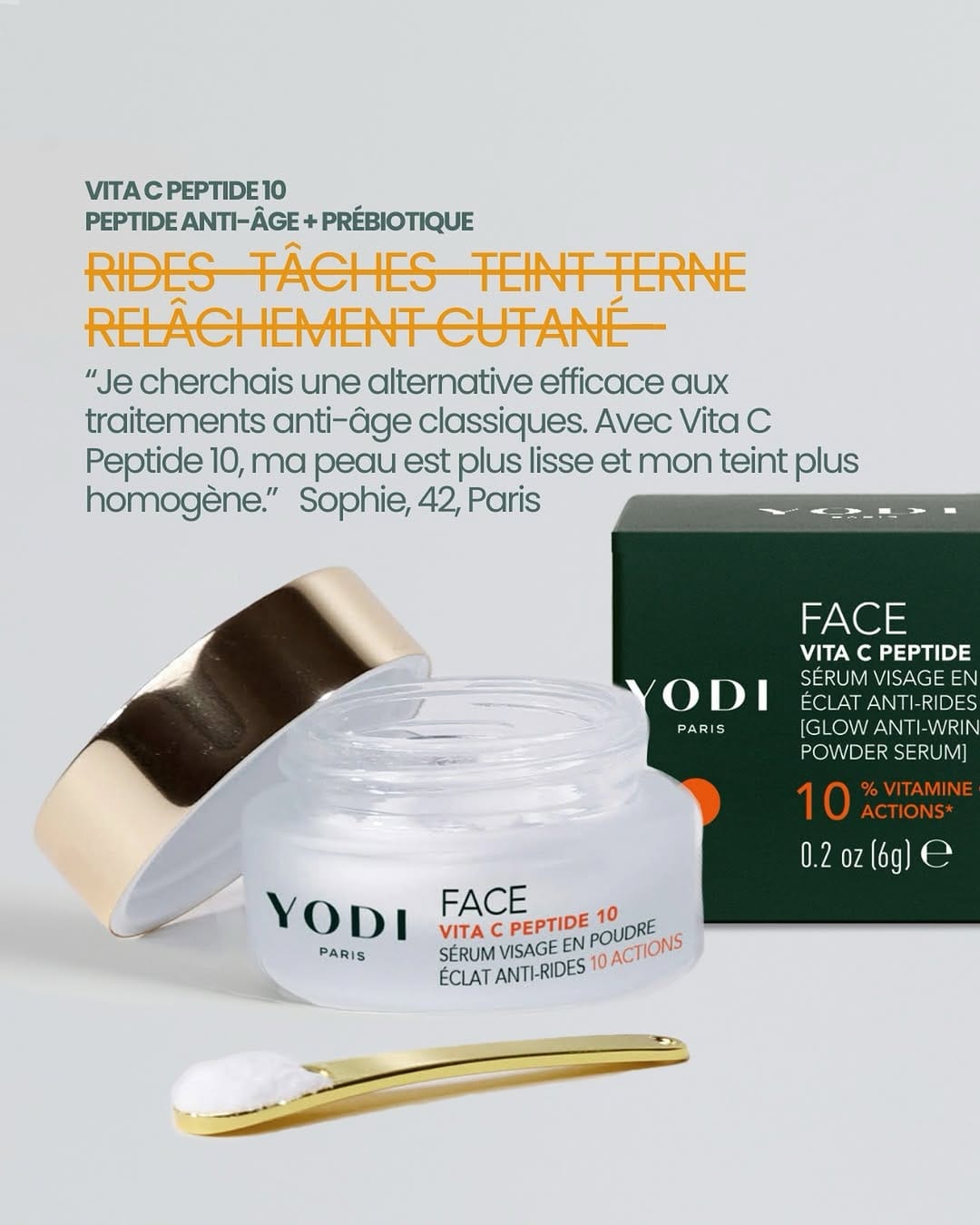 Post 1 by Yodi Beauty I Cosmétiques sans Eau certifiés PETA on Instagram (image)