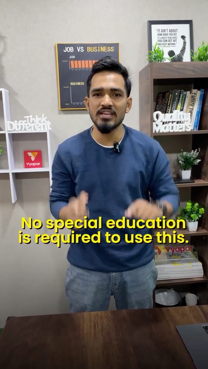 Post 3 by Vyapar App on Instagram (video)