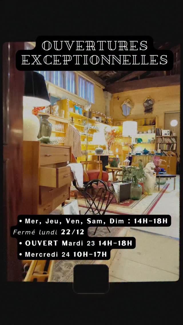 Post 10 by L'histoire sans fin - vintage on Instagram (video)