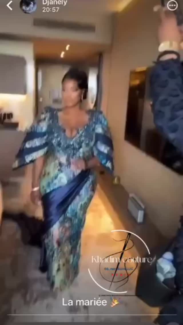Post 10 by Khadim Couture on Instagram (video)
