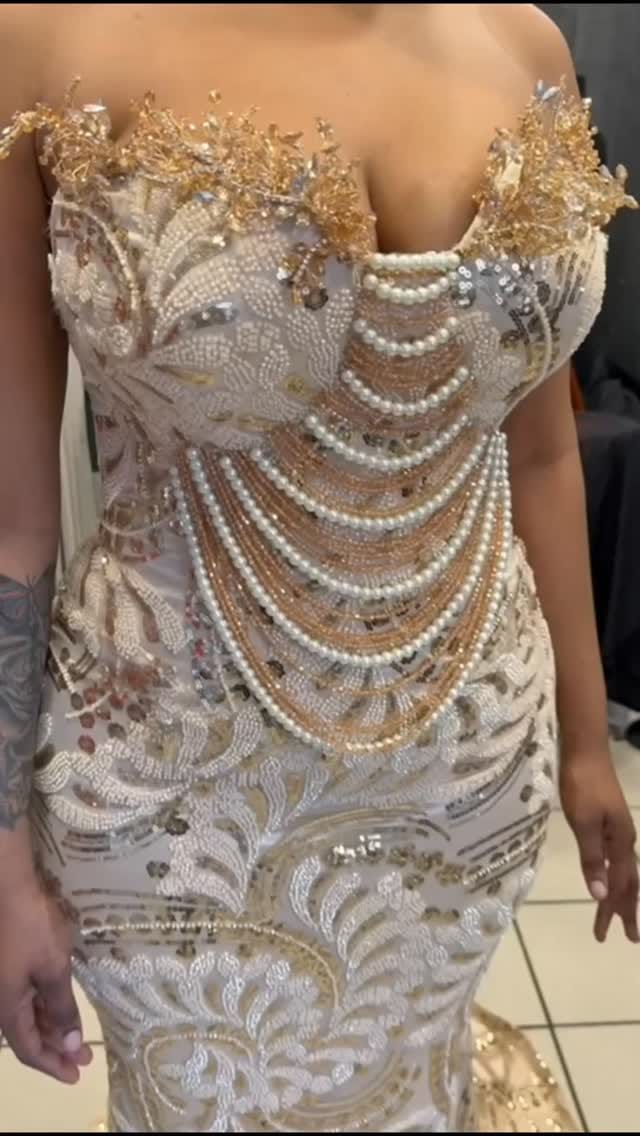 Post 2 by Khadim Couture on Instagram (video)