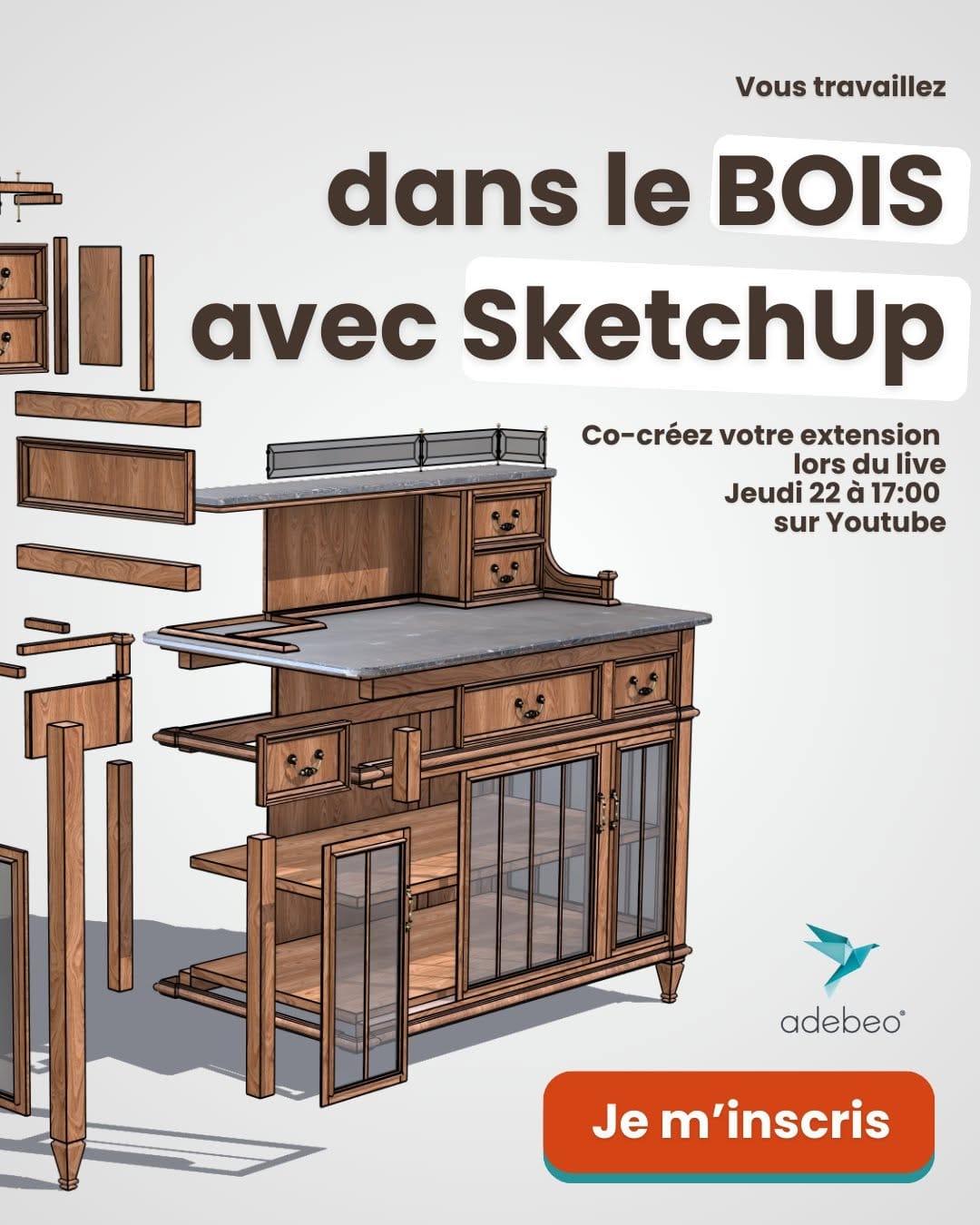 Post 3 by Adebeo Formation SketchUp on Instagram (image)