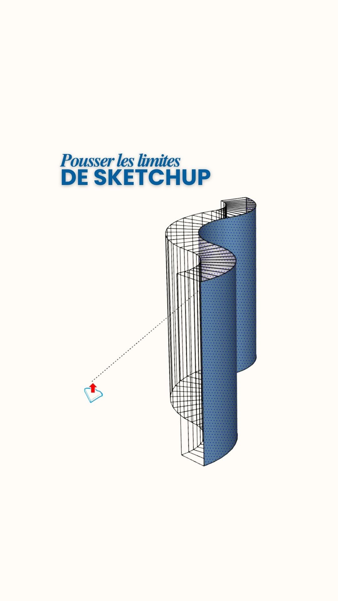 Post 5 by Adebeo Formation SketchUp on Instagram (video)
