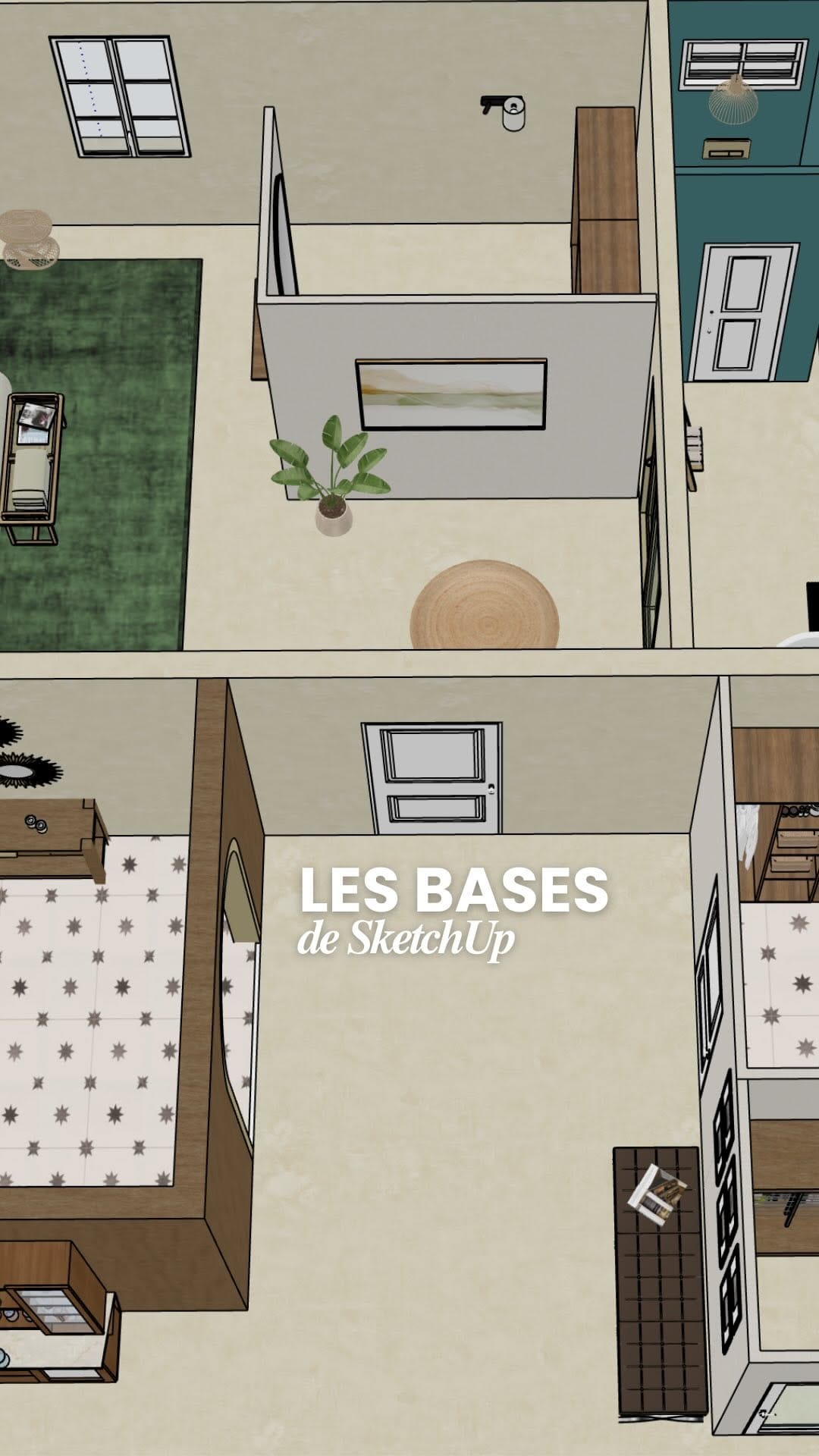 Post 7 by Adebeo Formation SketchUp on Instagram (video)