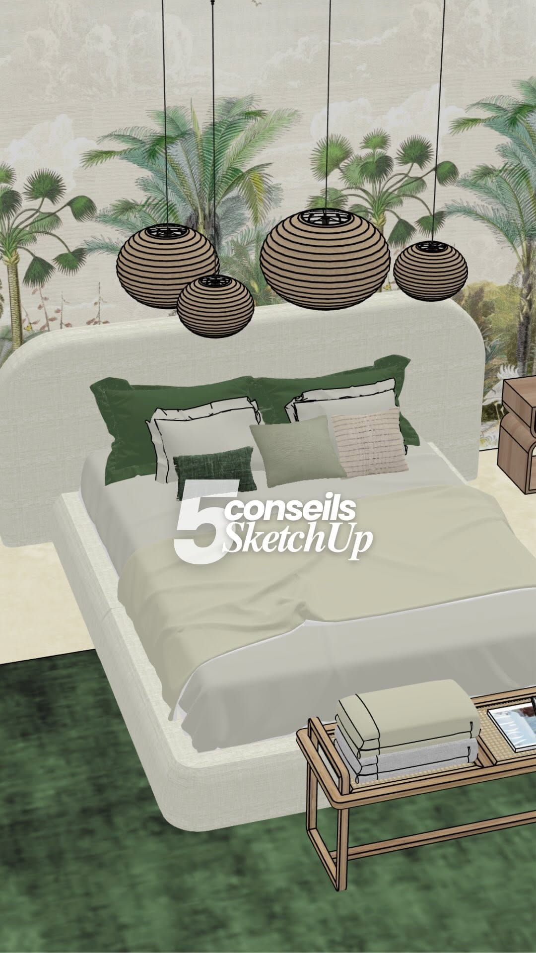 Post 8 by Adebeo Formation SketchUp on Instagram (video)