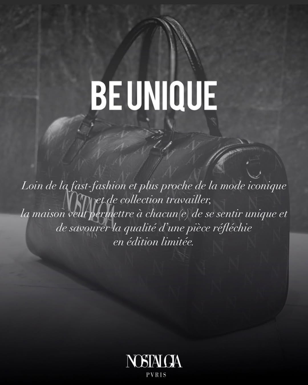Post 3 by NOSTALGIA PARIS® on Instagram (image)