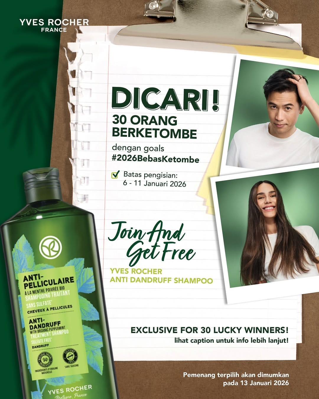 Post 5 by Yves Rocher Indonesia on Instagram (image)