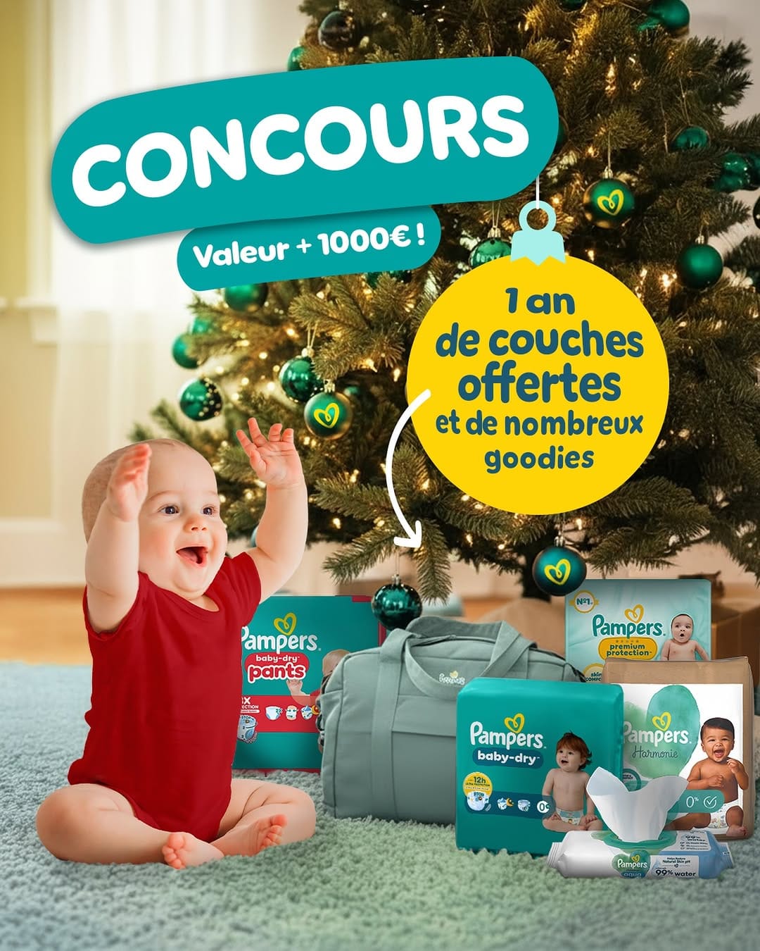 Post 9 by PAMPERS on Instagram (image)