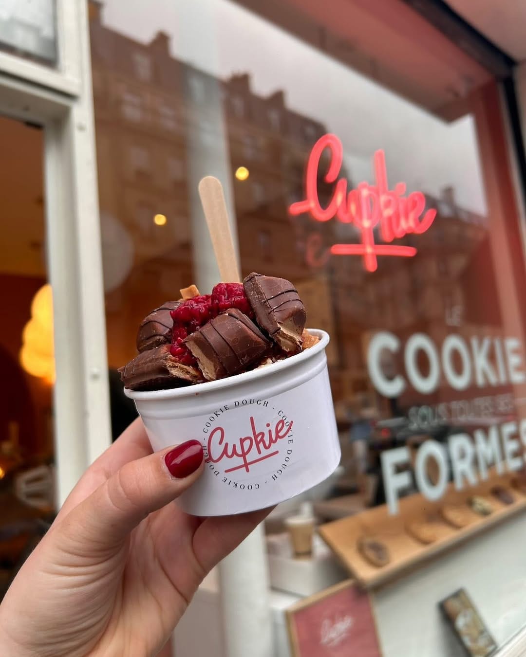 Post 8 by Cupkie - Cookie Dough & Cookies on Instagram (image)