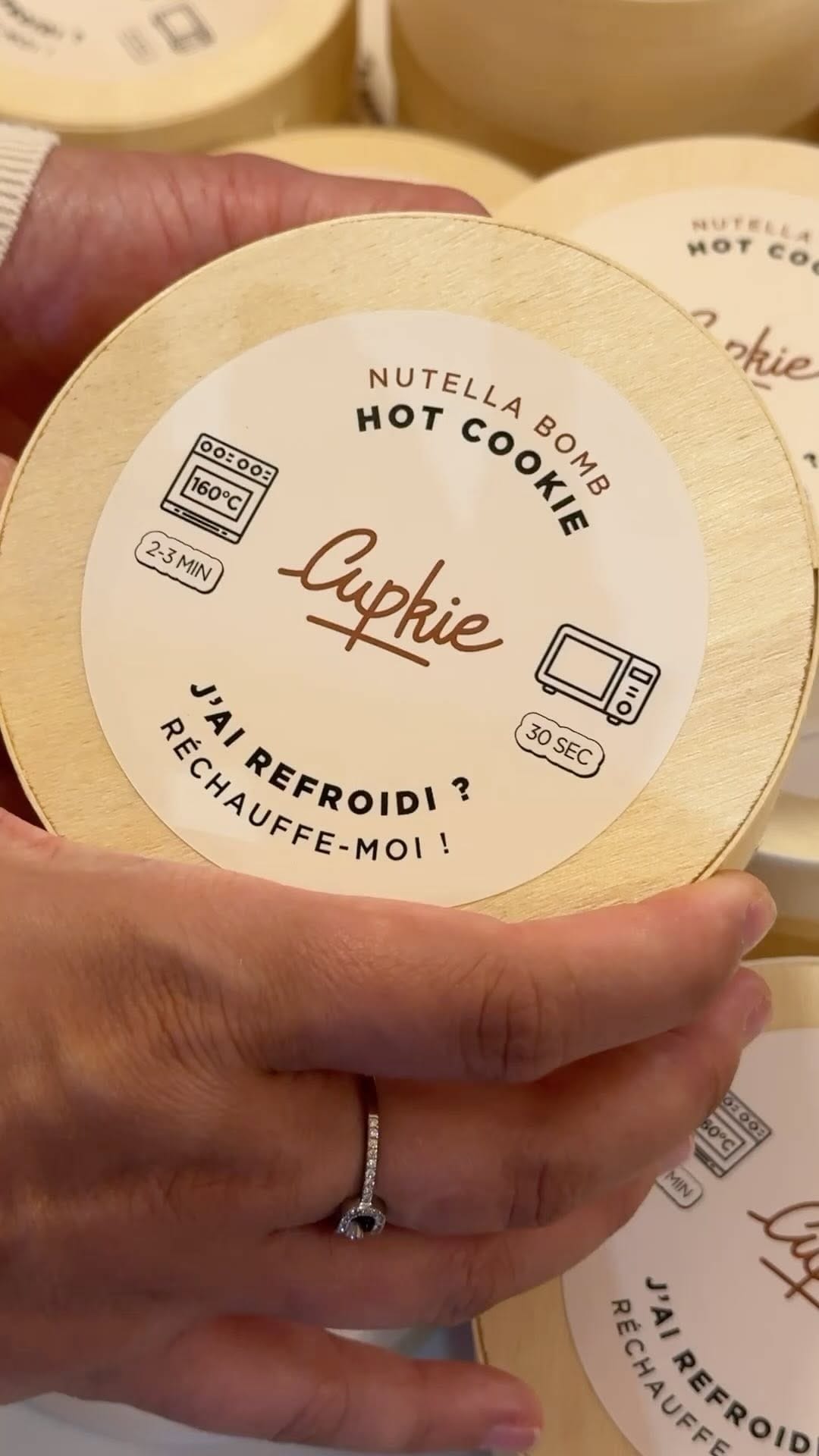 Post 10 by Cupkie - Cookie Dough & Cookies on Instagram (video)