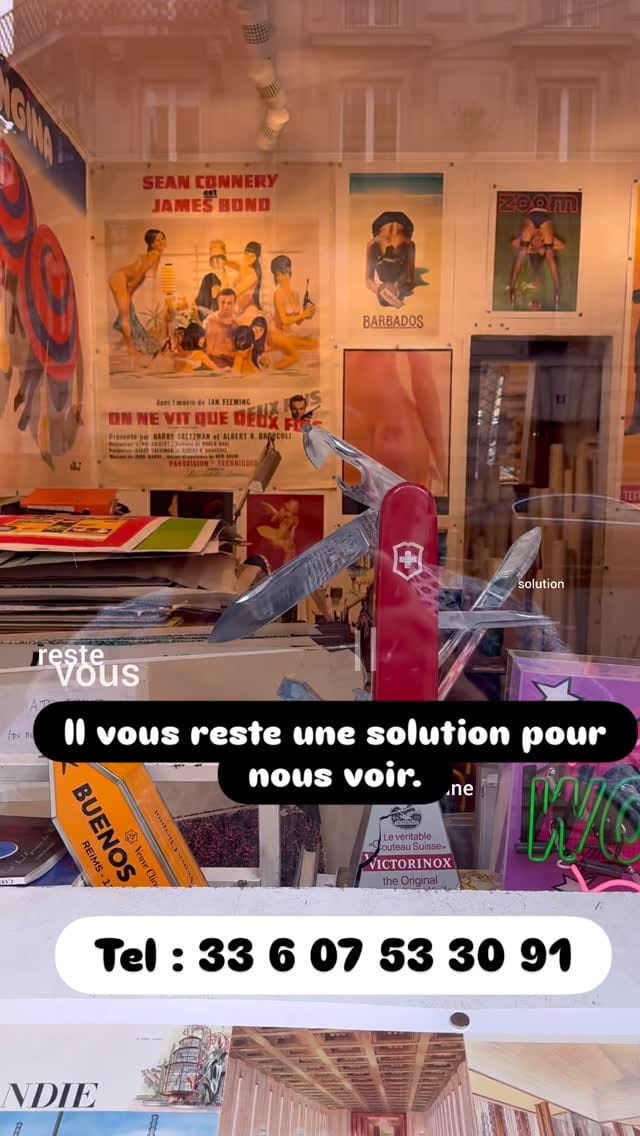 Post 8 by Affiches Anciennes Paris on Instagram (video)