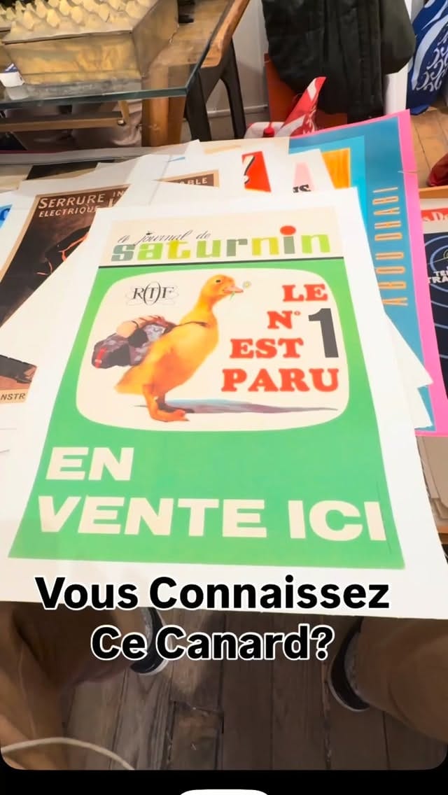 Post 1 by Affiches Anciennes Paris on Instagram (video)