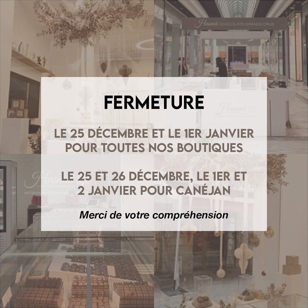 Post 7 by Hasnaâ Chocolats Grands Crus on Instagram (image)