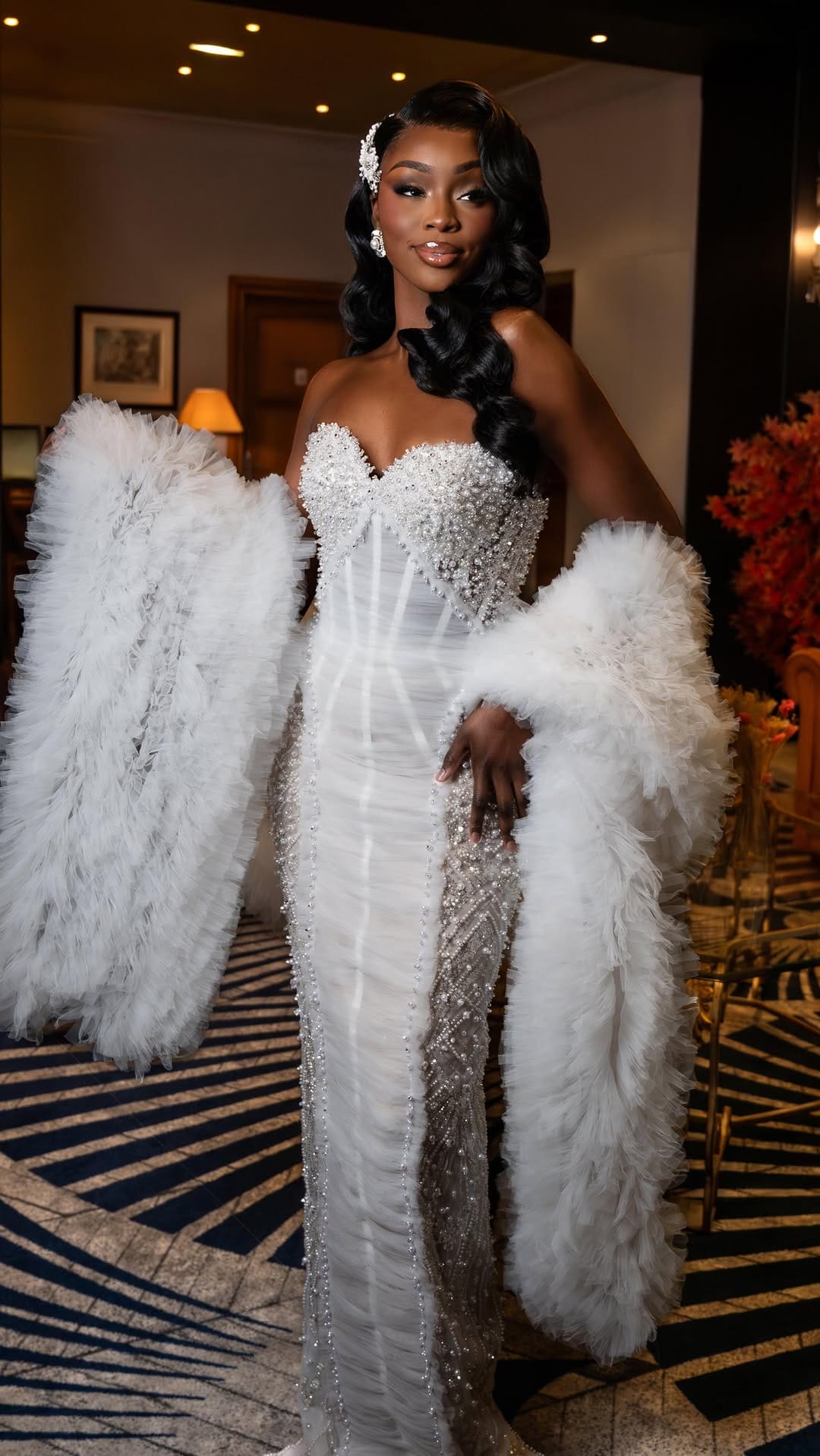 Post 1 by 👗 Robes de mariée | Robes de soirée | Bridal designer ✂️ on Instagram (video)