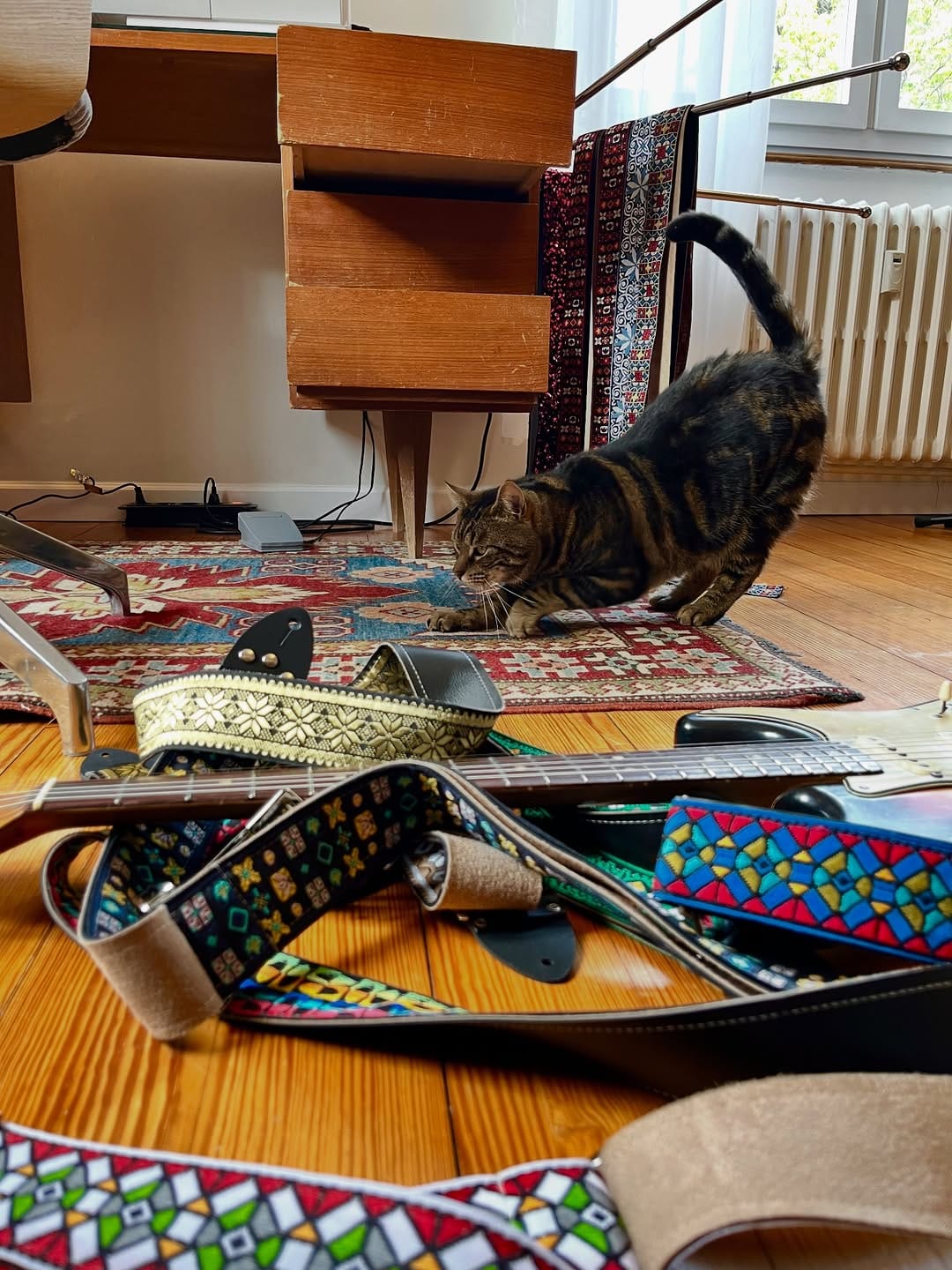 Post 1 by Vintage Inspired Guitar Straps on Instagram (carousel)