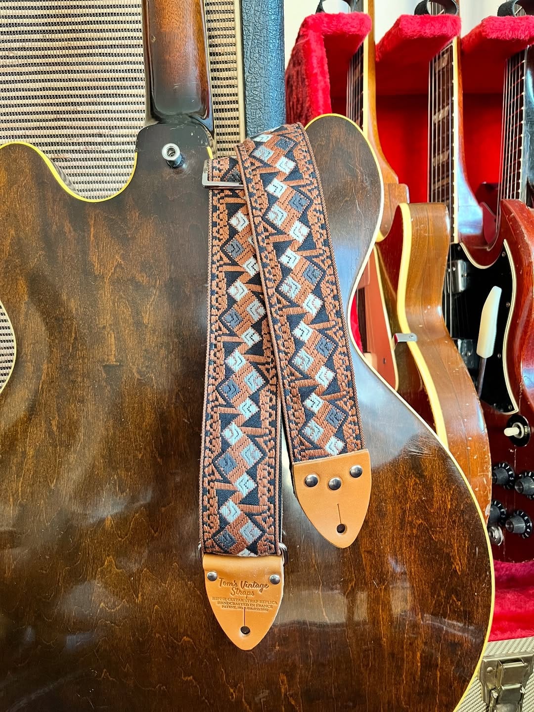 Post 2 by Vintage Inspired Guitar Straps on Instagram (carousel)