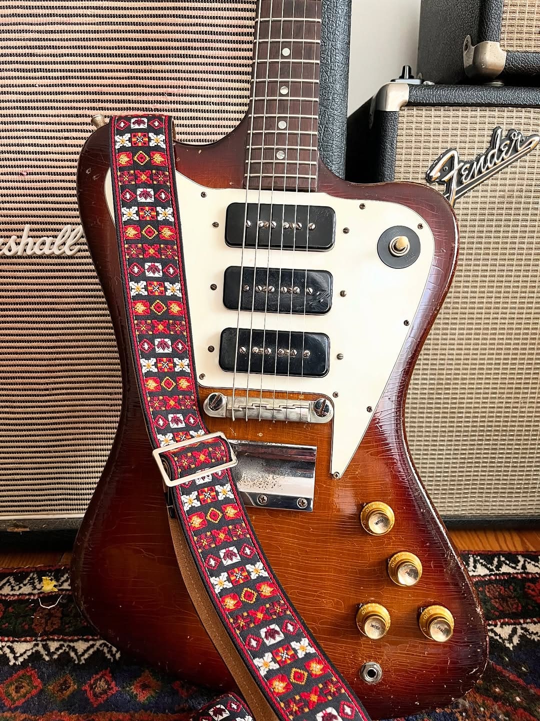 Post 9 by Vintage Inspired Guitar Straps on Instagram (carousel)