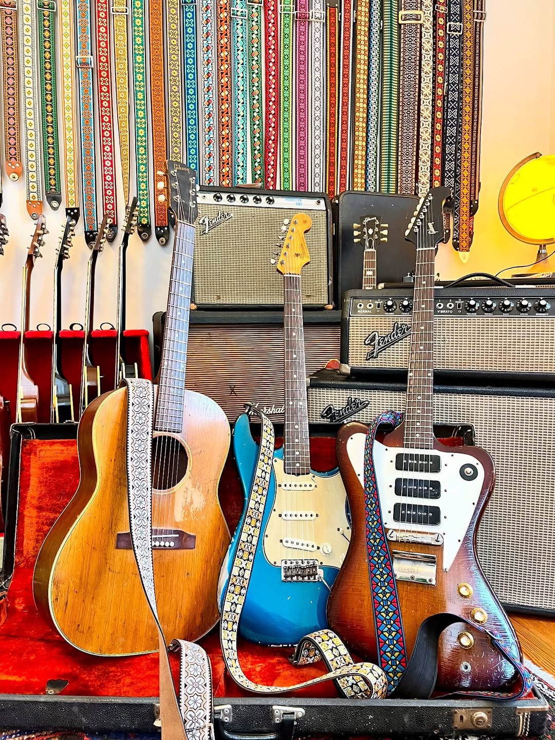 Post 3 by Vintage Inspired Guitar Straps on Instagram (carousel)