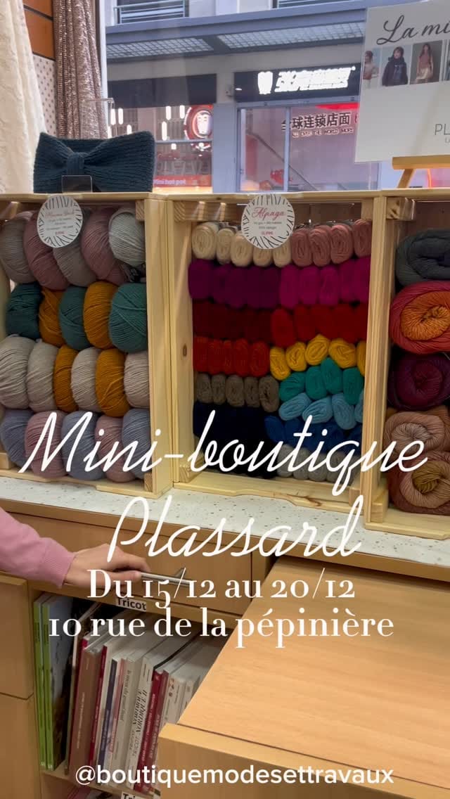 Post 5 by Mercerie parisienne depuis 1919 on Instagram (video)