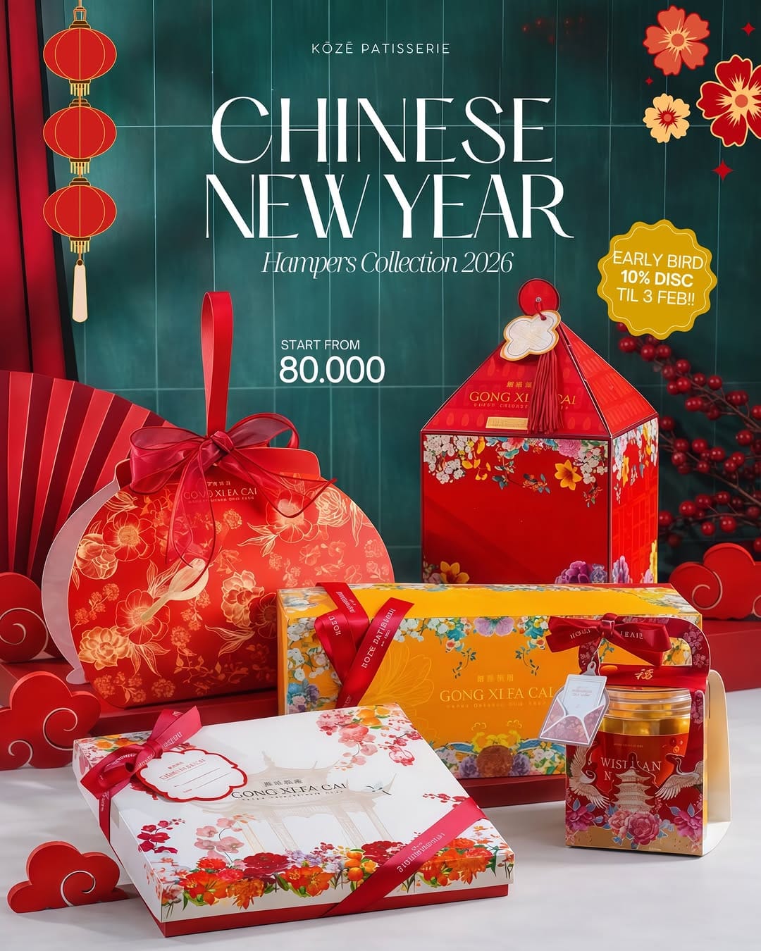 Post 2 by CNY Hampers Imlek Batam 🧧| KZ Birthday Cake Batam on Instagram (carousel)